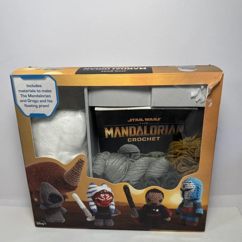 Thunder Bay Press Star Wars The Mandalorian Crochet Kit New Box Wear DIY Craft